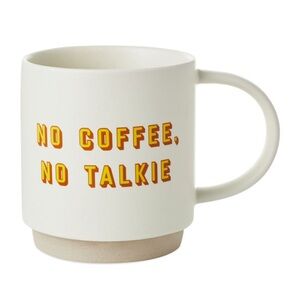 No Coffee, No Talkie Funny Mug, 16 oz. Hallmark